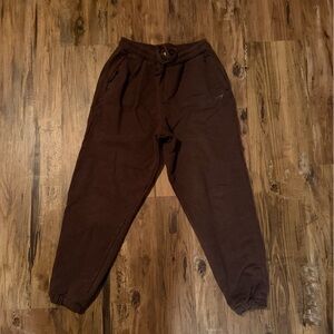 Gymshark Brown Drawstring Sweatpants
